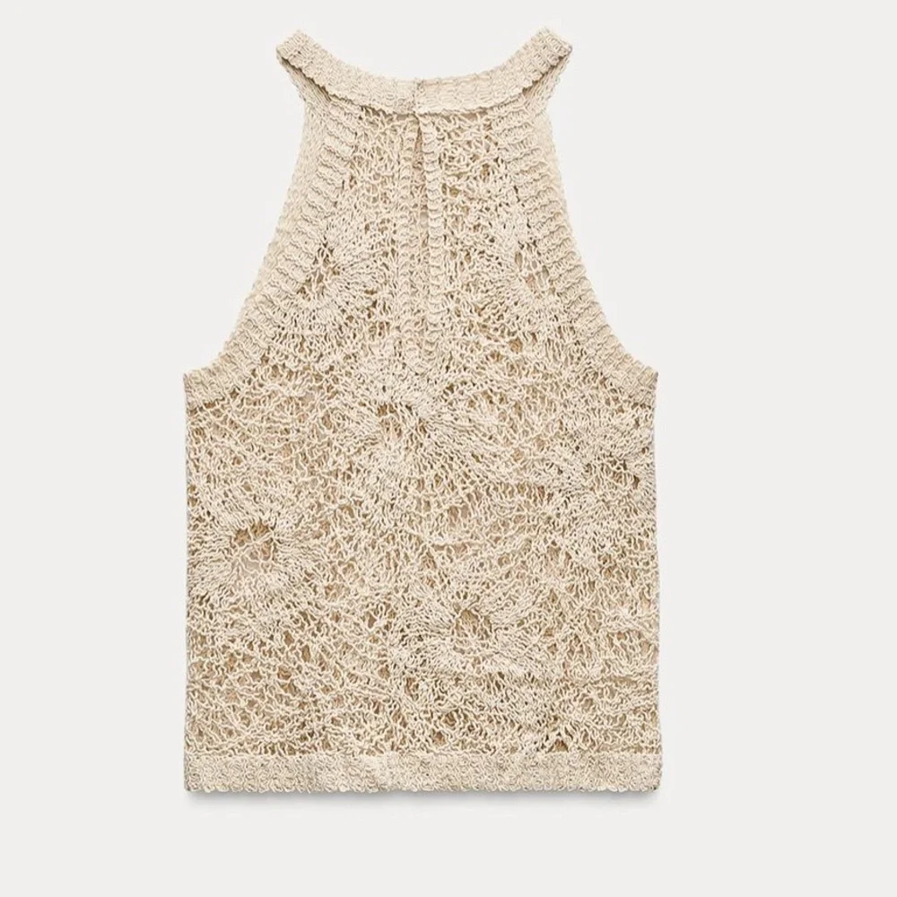 Zara crochet halter top 2025 - Picture 13 of 14